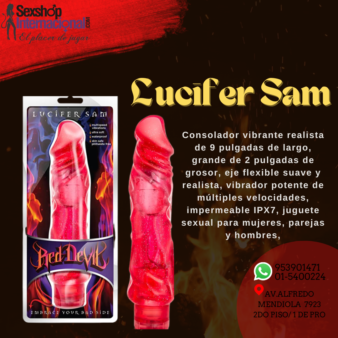 VIBRADOR LUCIFER SAM